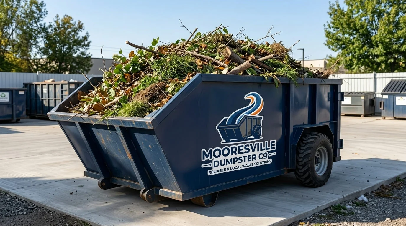Yard Waste Dumpster Rental Mooresville-img
